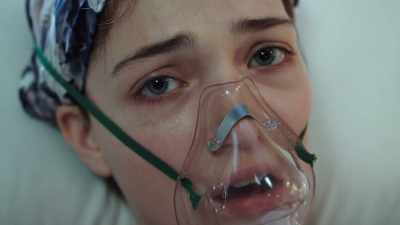 (WEAK, GASPING BREATHS) - The Resident