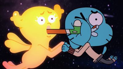 [ Weakly ]
Gumball, wake up. - The Amazing World of Gumball