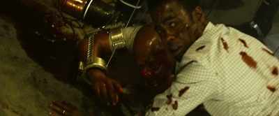 [weakly] He's getting away. - Spiral: From the Book of Saw