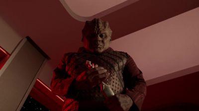 (weapon unsheathes) - The Orville