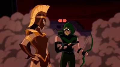 (WEAPONS FIRING) - Justice League Action