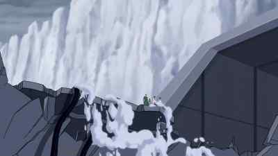 >> weaver: [ roaring ] - Generator Rex
