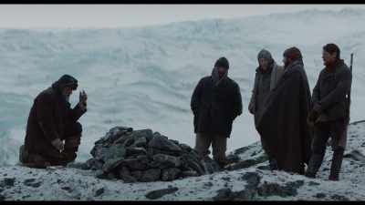 -WEBSTER: Fuck him.
-OTTO: Preserve us - The North Water