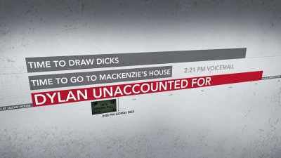 We'd be able to confirm his whereabouts
at 2:21 p.m. - American Vandal