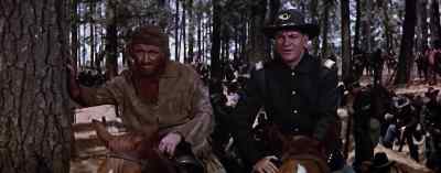We'd best not leave
these trees, Colonel. - The Last Frontier