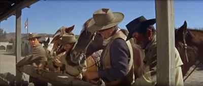 We'd better see if she left any debts. - The Sons of Katie Elder