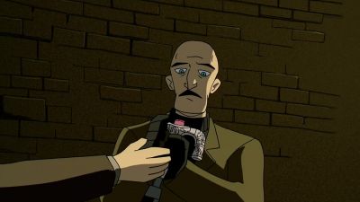 - We'd better split up. Here, take this
- What? Why? - The Batman