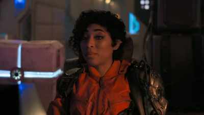 -We'd get nowhere without you.
-[laughing] Well, - Vagrant Queen