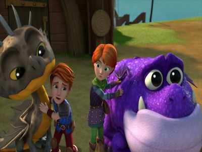 We'd love to hear more,
but we've got training. - Dragons: Rescue Riders