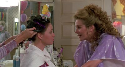 Wedding cake in the dining room - Steel Magnolias