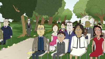 [wedding march playing] - Ten Year Old Tom