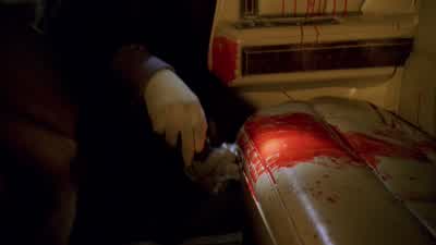 - Wedged all the way to the back. - The Wire