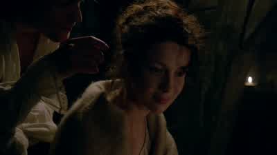 Wee bits of auburn when the sun touches it. - Outlander