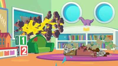 - Weeee!
(Explosion) - Total DramaRama