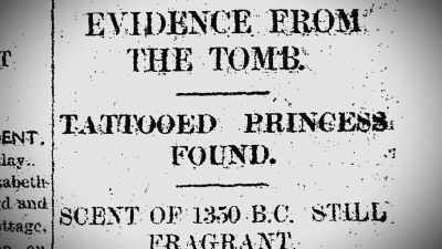 Weigall didn't believe in the curse, - Tutankhamun: Secrets of the Tomb