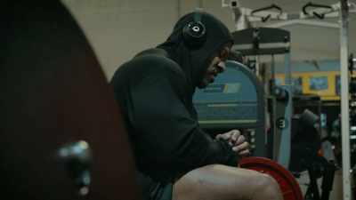 -(WEIGHTS CLANG)
-SHURIE: He would ask me, - Breaking Olympia: The Phil Heath Story
