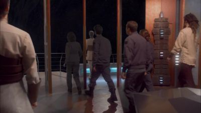 Weir: We're in space. - Stargate Atlantis