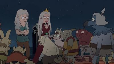 Welcome aboard, Queen Dagmar and Princess Tiabeanie. - Disenchantment