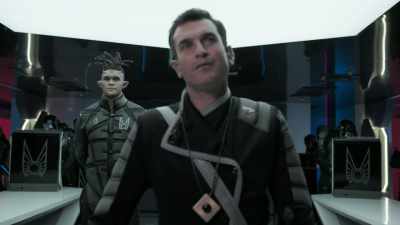 Welcome back, sir.
Shall I prepare the shuttle? - Vagrant Queen