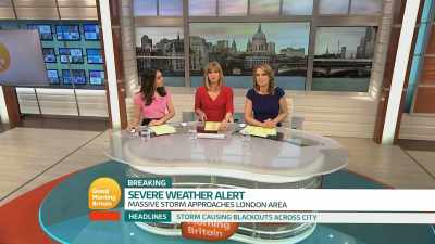 Welcome back. -We have the latest news. - Sharknado 5: Global Swarming