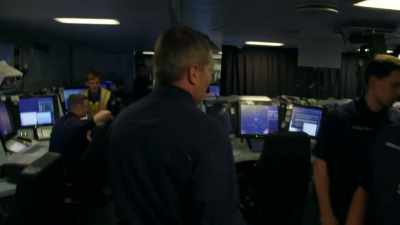 Welcome to HMS Duncan's
operations room. - Warship: Life at Sea