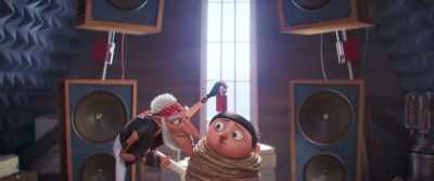 Welcome to my newest
torture device, - Minions: The Rise of Gru