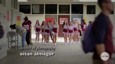 ♪ Welcome to my world,
where it's hip, yeah ♪ - The Secret Lives Of Cheerleaders