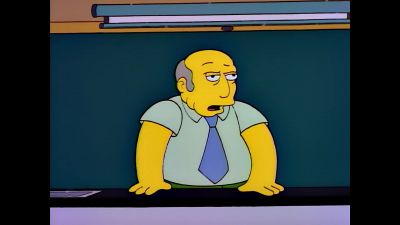 Welcome to Remedial Science 1A. - The Simpsons