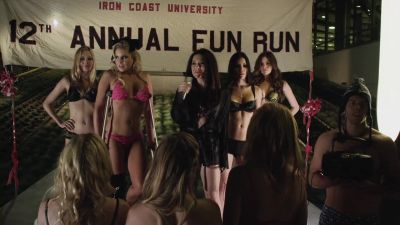 Welcome to the 12th annual Undie Fun Run - Attack of the 50 Foot Cheerleader