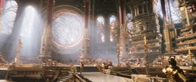 Welcome to the Golden Temple, kids. - Thor: Love and Thunder