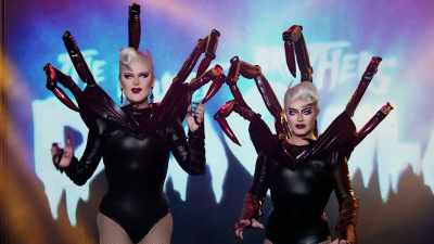- Welcome to the Inferno
Ring, my spectral spectators. - The Boulet Brothers' Dragula: Titans