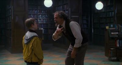Welcome to the library young man - The Pagemaster
