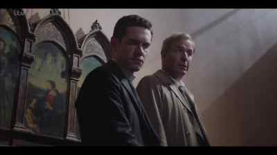 - Welcoming bunch, aren't they?
- Can you lower your voice, please? - Grantchester