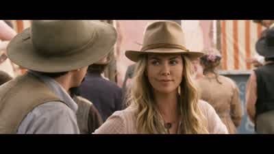 Well, a man whose girlfriend does his shooting for him. - A Million Ways to Die in the West