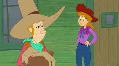 Well, a month ago,
I never would've believed - Tom and Jerry Cowboy Up!