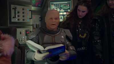 Well, according to the manual,
Starbug is a hybrid, sir. - Red Dwarf: The Promised Land