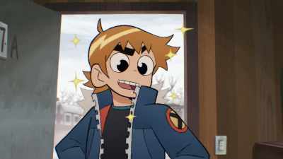 Well, actually,
I am the one who got lucky, - Scott Pilgrim Takes Off