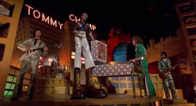 Well he ain't got no distractions Can't hear no buzzers and bells - Tommy