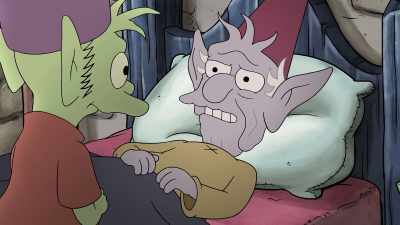 Well, it all started
when she stopped breathing. - Disenchantment