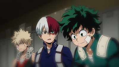 We'll also secure
a safe escape route, just in case. - My Hero Academia: Heroes Rising