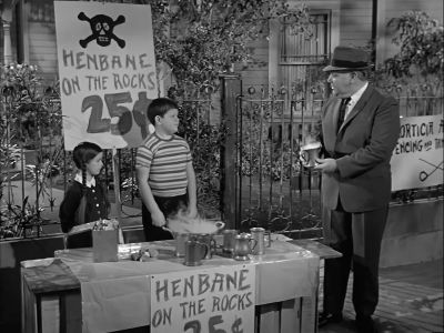 Well, always like to help out
the small businessman - The Addams Family
