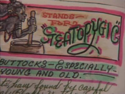 Well anyway that's what we call steatopygic - Louie Bluie