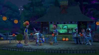 Well, we aren't out celebrating…
N… Noche de Brujas. - The Adventures of Paddington