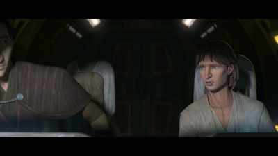 We'll be arriving shortly, Master. - Star Wars: Tales of the Jedi