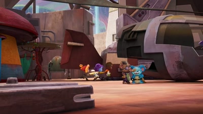 -We'll be back soon.
-[speaking Poobian] - Star Wars: Young Jedi Adventures