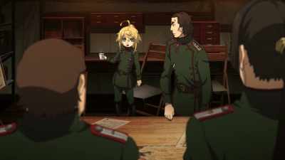 We'll be going ahead of the main units from
central command that are heading north. - Saga of Tanya the Evil: The Movie