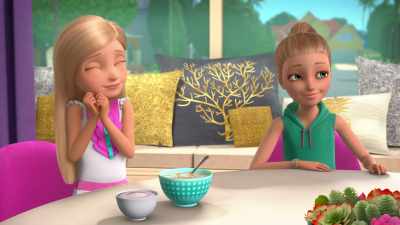 We'll be as quiet as
a Bat-eared fox asleep in space. - Barbie: A Touch of Magic