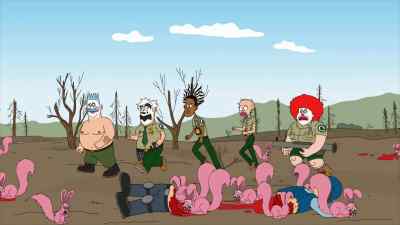 We'll be safe up here.
Those stupid Squabbits can't climb. - Brickleberry