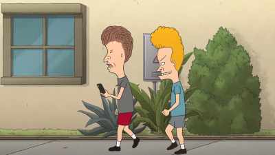 - We'll be there
before sunset, Beavis. - Beavis and Butt Head Do the Universe