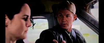 -We'll be there in about...
-(DOOR CREAKING) - Flight Risk